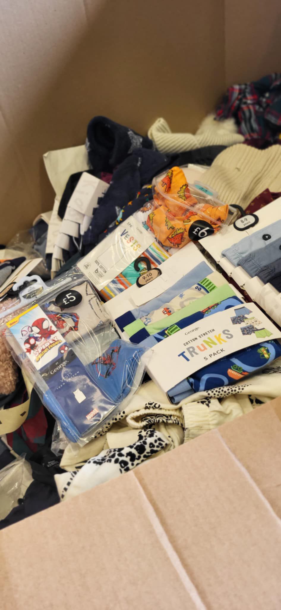 Ex-George Kid's Mixed Clothing
